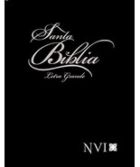 NVI Biblia Letra Grande con concordancia (Spanish Edition) Zondervan - $54.84 CAD