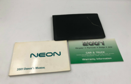 2001 Dodge Neon Owners Manual Handbook Set with Case OEM K02B14008 - £28.37 GBP