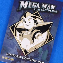 Mega Man Legends Tron Bonne Limited Edition Gold Enamel Pin Figure - £11.14 GBP