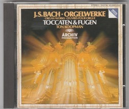 Johann Sebastian Bach : J.S. Bach: Toccaten &amp; Fugen Imported German CD (1984) - £7.19 GBP