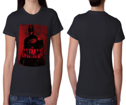 The Batman 2022 Movie  Black Cotton t-shirt Tees For Women - $14.53+