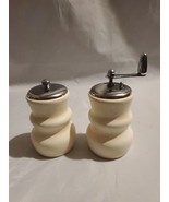 Vintage Trade Chef Mark Salt And Pepper Mill Grinder Wooden  3&quot; - $335.23 MXN