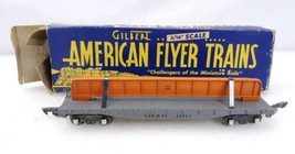 American Flyer By A.C. Gilbert 42597 Girder Car With Original Box  - £21.79 GBP