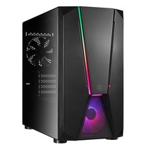 SilverStone Technology Stylish and Distinct Tempered Glass Micro-ATX Gaming Chas - £128.25 GBP