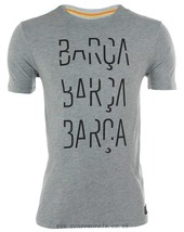 Nike Mens Football Club Barcelona Covert T Shirt Size XXX-Large Color Grey/Black - £41.30 GBP