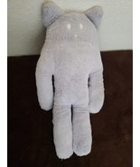 Craftholic Korat Cat Plush Stuffed Animal Solid Grey 14&quot; Soft Toy - £18.30 GBP