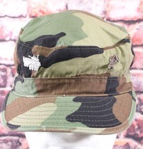 Camouflage Military Cap With Light Armored Vehicle & E-2C Hawkeye Aircraft Pins - $551.00 MXN