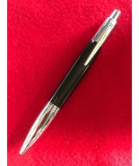 Vesper Click Pen Chrome  with Coal Mine Black Acrylic - $31.95
