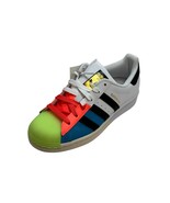 KID&#39;S ADIDAS ORIGINALS SUPERSTAR J FZ8780 Multi Color Sneakers size 3.5 ... - £31.25 GBP