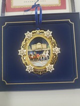 2004 White House Historical Association Christmas Ornament Sleigh Ride Hayes - £14.06 GBP