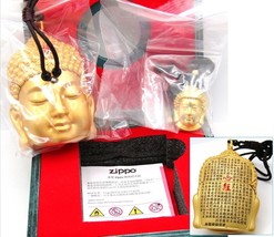 Great Buddha Gold Sutra Zippo Oil Lighter 2025 MIB - $187.60