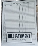 Bill Tracker Notebook: Monthly Bill Payment Tracker Book To Track your P... - £11.67 GBP