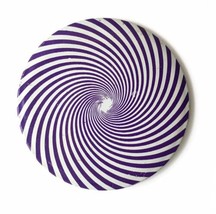 Vtg Hippie Psychedelic Counter Culture Abstract Japan Pin Pinback Button 2.25&quot; - £14.38 GBP