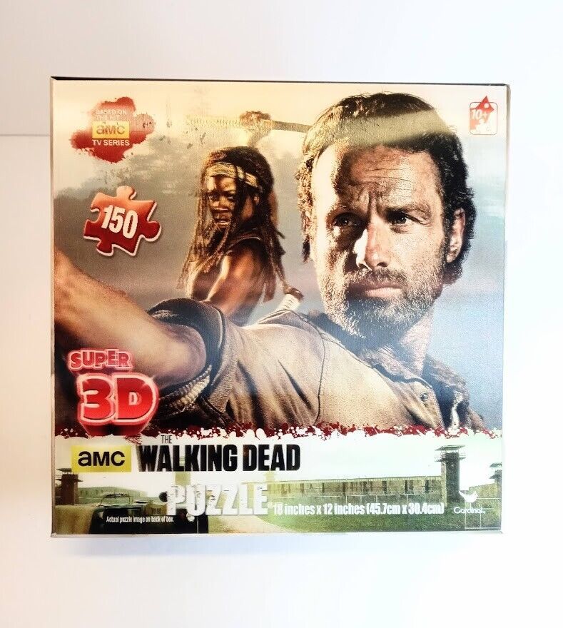 Primary image for AMC The Walking Dead Super 3D Puzzle 150 pcs 18 x 12 inches New Sealed