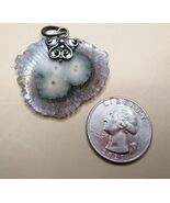 Necklace Pendant Stalactite Slice Polished - $14.85