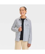 Art Class Boys Knit Shirt Jacket XXL 16-18 Midweight Long Sleeve Button ... - $430.40 MXN