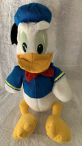 Vintage 1980s Disneyland Plush Donald Duck w/ Vinyl Bill 12” Sailor - $12.99