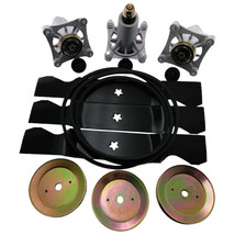 Deck Rebuild Kit Blade Spindle Belt for Husqvara 2254 2254XP 54 Inch Cut... - $107.99