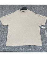 Essentials Fear of God Shirt Men Small Brown Blank Plain Short Sleeve FO... - $82.20 CAD