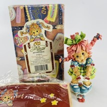 Enesco No Strings Attached You Give Me Splinters VTG Puppet Girl Figurine BOX - £10.72 GBP