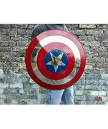 Medieval Captain America Shield Cosplay Prop Best Steel Metal Shield X-Mas - £93.81 GBP