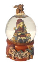 Boyds Bears Yesterdays&#39; Child &quot;Megan And Clarence The Angel&quot; Snow Globe - 1E/544 - £26.18 GBP