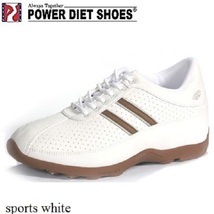 New Women&#39;s POWER DIET shoes #0145 sports white - £145.47 GBP