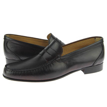 Alex D &quot;Lexington&quot; Penny Loafer, Men&#39;s Dress/Casual Leather Shoes, Brown - £82.22 GBP