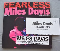 Miles Davis Fearless Fillmore Third Man Records Vault 56 3-LP + 7&quot; Vinyl 2023 NM - £54.17 GBP