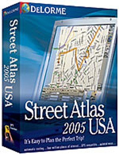 Delorme Mapping Street Atlas USA 2005 - $39.20
