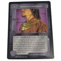 Middle-Earth Ccg Meccg Necklace Of Girion Against The Shadow Ats Lotr Card - $2.41