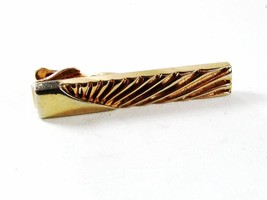 Vintage Goldtone Tie Clasp By SWANK 41116 - £11.79 GBP