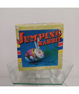 Jumping Rabbit Moving Eyes Works Vintage Red China Clockwork MS 083 Tin ... - $52.86 CAD