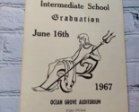 1967 Neptune NJ Intermediate School Graduation Program &amp; List of Graduates - $19.75