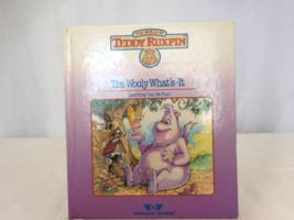 Teddy Ruxpin The Story of  The Wooly What&#39;s It  HC Book ONLY Vintage 1985 - £4.75 GBP