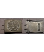 ORIGINAL GERMAN 3RD REICH LATE WAR &quot;HJ YOUTH&quot; BELT BUCKLE - $1,634.40 MXN