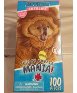 Jiffpom CuteLife Puzzle 14&quot;x14&quot; Ages 5+ Puppy Puzzle Mania - £4.40 GBP