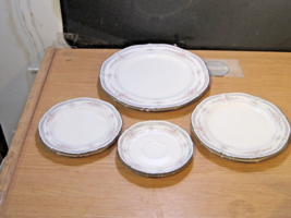 8 Noritake Ivory China Rothschild Dishes No. 7293 - $54.45