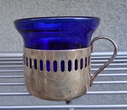 Vintage Cobalt Communion Cup - £19.69 GBP