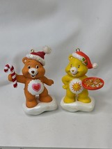 Care Bears Pizza Ornament 3.25 Inch 2004 2003 TCFC Lot - £18.65 GBP