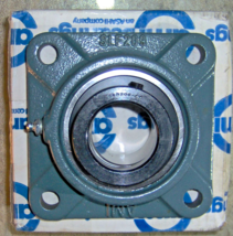 new UGSLF209-27 Four Bolt Flange Bearing Unit Eccentric Collar 1-11/16 i... - $44.00