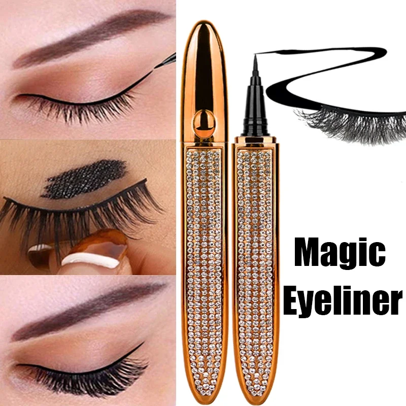 Auto-adesivo B Eyeliner Pencil, sem cola, magnÃ©tico, impermeÃ¡vel, anti-manchas - £18.78 GBP