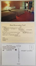 Merrill View Motel Merrill, Wisconsin Room View &amp; Reservation Card Lot of 3 - £11.53 GBP