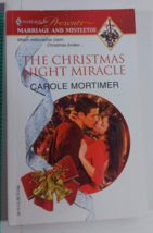 the christmas night miracle by carole harlequin novel fiction paperback good - £4.47 GBP