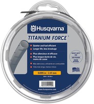 Husqvarna 639005102 String Trimmer Line .095-Inch 140Ft Spool Titanium, ... - $38.95