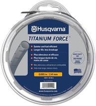 Husqvarna 639005102 String Trimmer Line .095-Inch 140Ft Spool Titanium, ... - $32.92