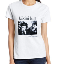 Bikini Kill Women&#39;s White T-Shirt - £11.95 GBP