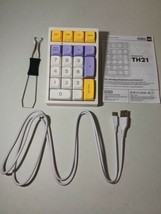EPOMAKER TH21 21 Keys Wired, USB Numpad RGB Backlight Hot Swappable - $19.80