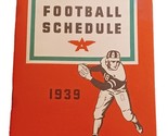 1939 Associated Oil Tide Water College Football Schedule H28 - £9.30 GBP