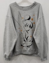 Disney Tinker Bell Junior&#39;s Starry Graphic Fleece Sweatshirt, Gray Size L(11-13) - $29.69